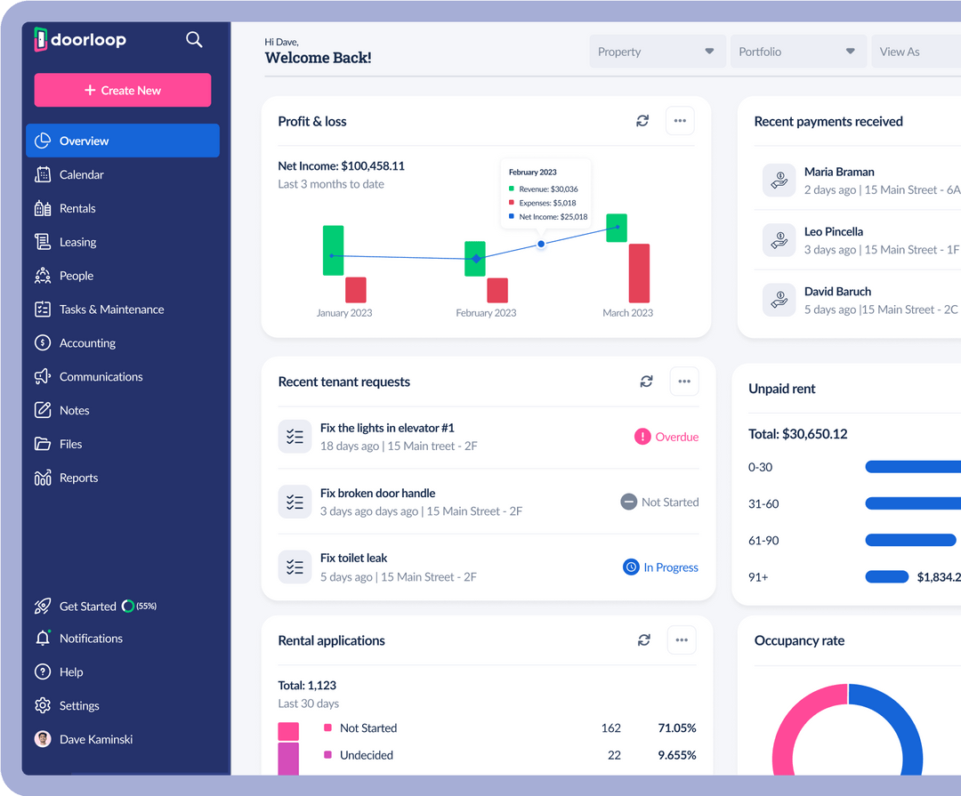 Software de gesti n de propiedades doorloop